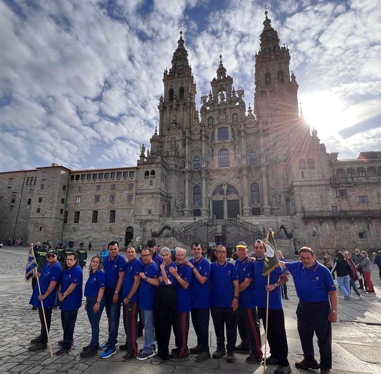 Llegada a Santiago de Compostela