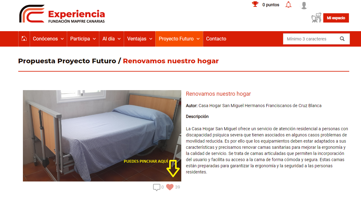 NECESITAMOS TU APOYO