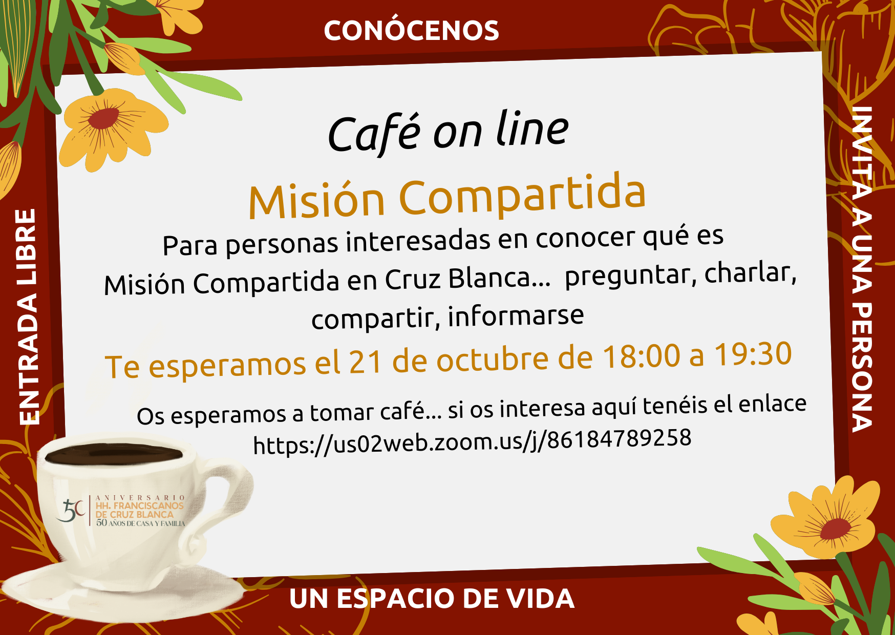 Café Misión Compartida on line