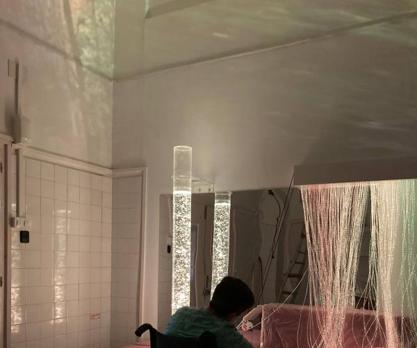 Burbáguena, Teruel. Sala multisensorial
