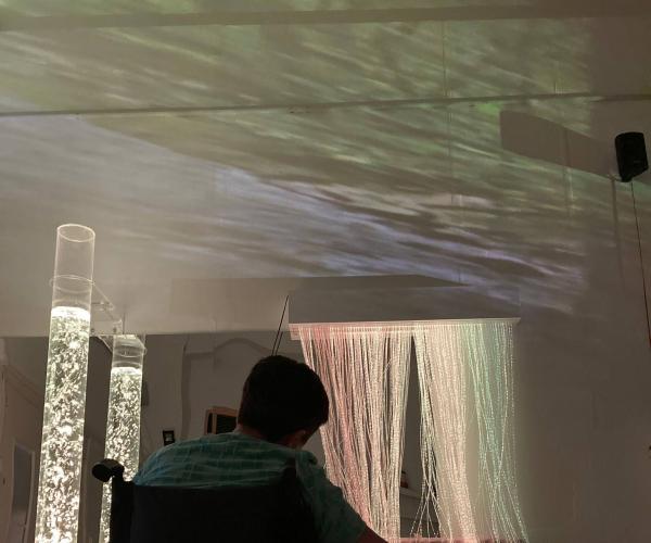 Burbáguena, Teruel. Sala multisensorial