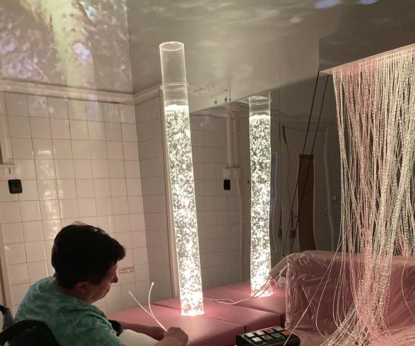 Burbáguena, Teruel. Sala multisensorial
