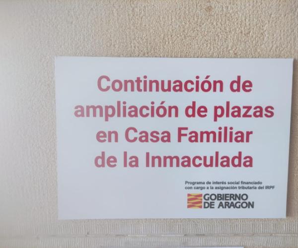 Burbáguena, Teruel. Ampliación de plazas