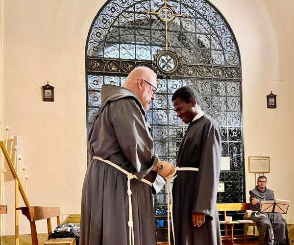 4 Oct San Francisco de Asís, toma de hábitos