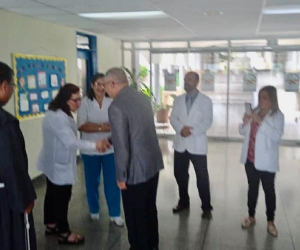 Visita Arzobispo Venezuela
