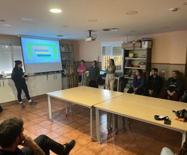 asistentes a curso de igualdad