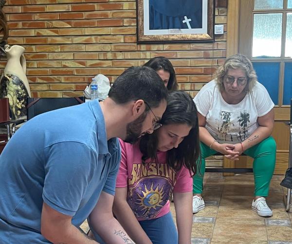 Presionando una herida
