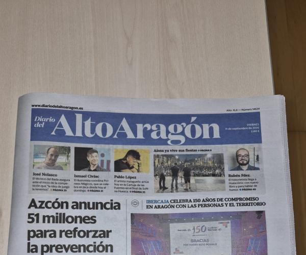 50 aniversario CF S. Lorenzo, Huesca rueda de prensa