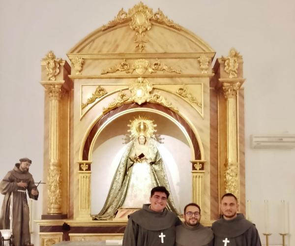 TOMA DE HÁBITO Y ADMISIÓN AL NOVICIADO LEONEL